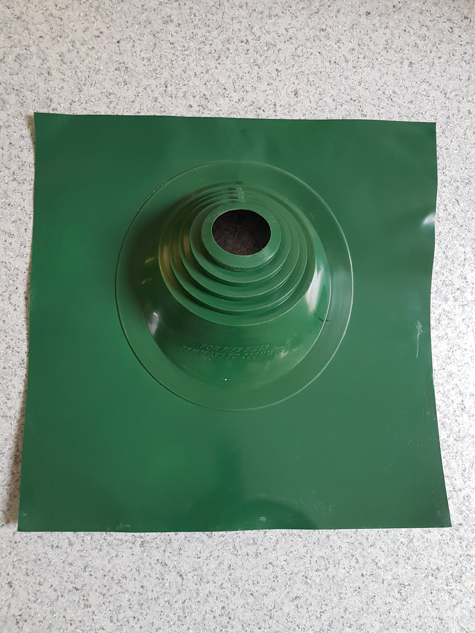 Накладка кровельная Силикон RS1 Зеленая на уклон крыши - фото 1 - id-p81492810