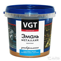 Эмаль декоративная универсальная металлик