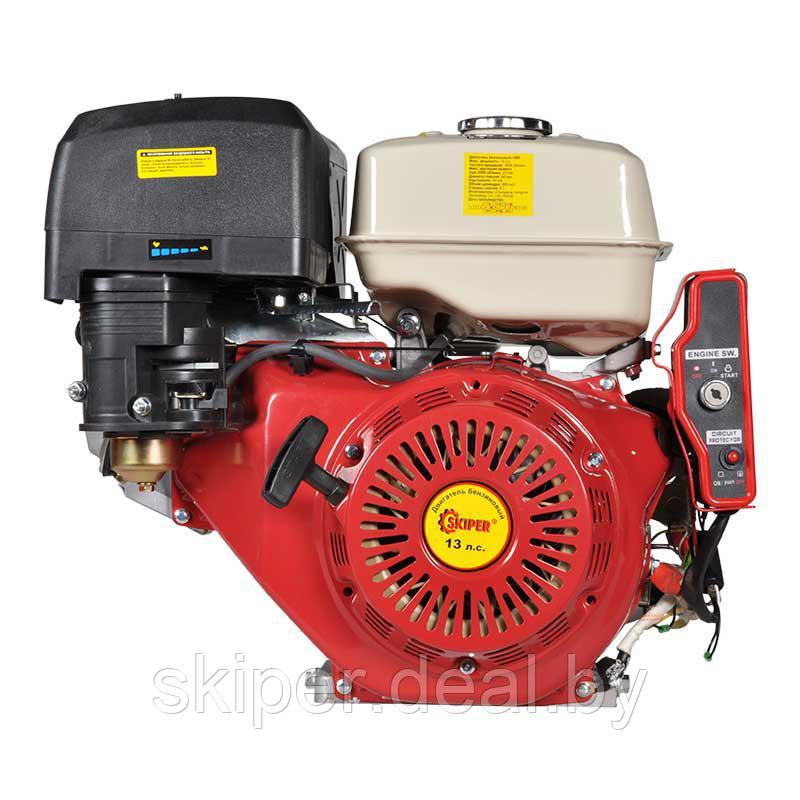 Двигатель бензиновый 188 FE для культиваторов (электростартер) (13 л.с., вал шлиц. ф25мм х40мм) - фото 1 - id-p81278955