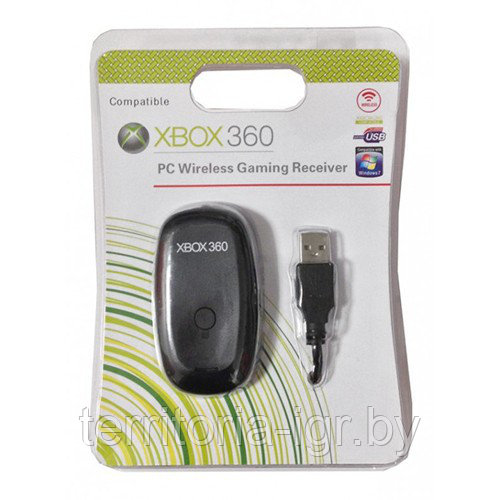 Ресивер для подключения джойстика Xbox 360 к ПК - фото 1 - id-p81591825