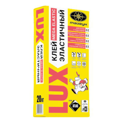 Клей для плитки эластичный Lux Mega Elastic (20 кг.), фото 2