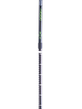 Палки для скандинавской ходьбы Longway, 77-135 см, 2-секционные, чёрный/ярко-зелёный, фото 2