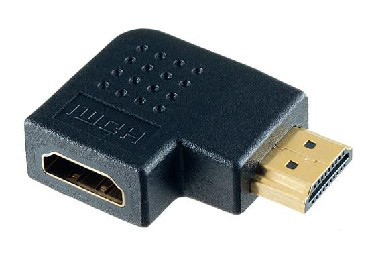 A7011 Переходник угловой горизонтальный HDMI A вилка - HDMI A розетка PERFEO