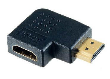 A7011 Переходник угловой горизонтальный HDMI A вилка - HDMI A розетка PERFEO - фото 1 - id-p81617582