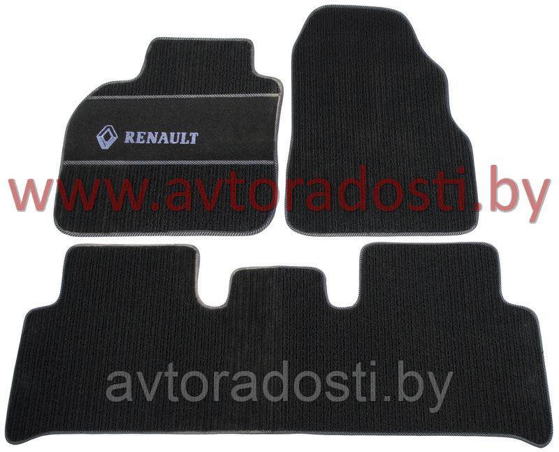 Коврики ворсовые для Renault Scenic II (03-09) / Рено Сценик 2 - фото 1 - id-p75787894