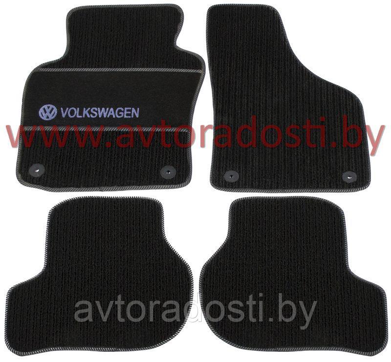 Коврики ворсовые для Volkswagen Golf V (03-09) / Volkswagen Golf VI (08-12) / Фольксваген Гольф 5 / - фото 1 - id-p75787912