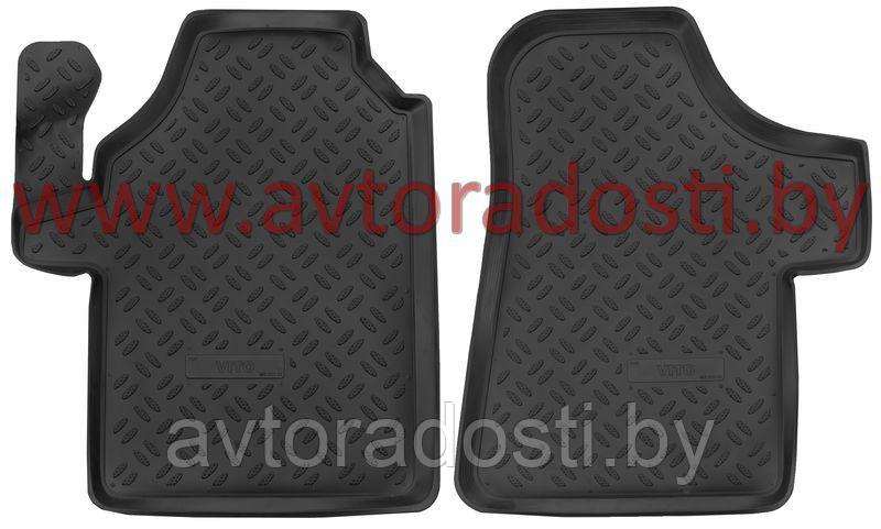 Коврики для Mercedes-Benz Vito W639 (03-10, 10-14) / Mercedes-Benz Viano W639 (03-10, 10-) (1-й ряд) /