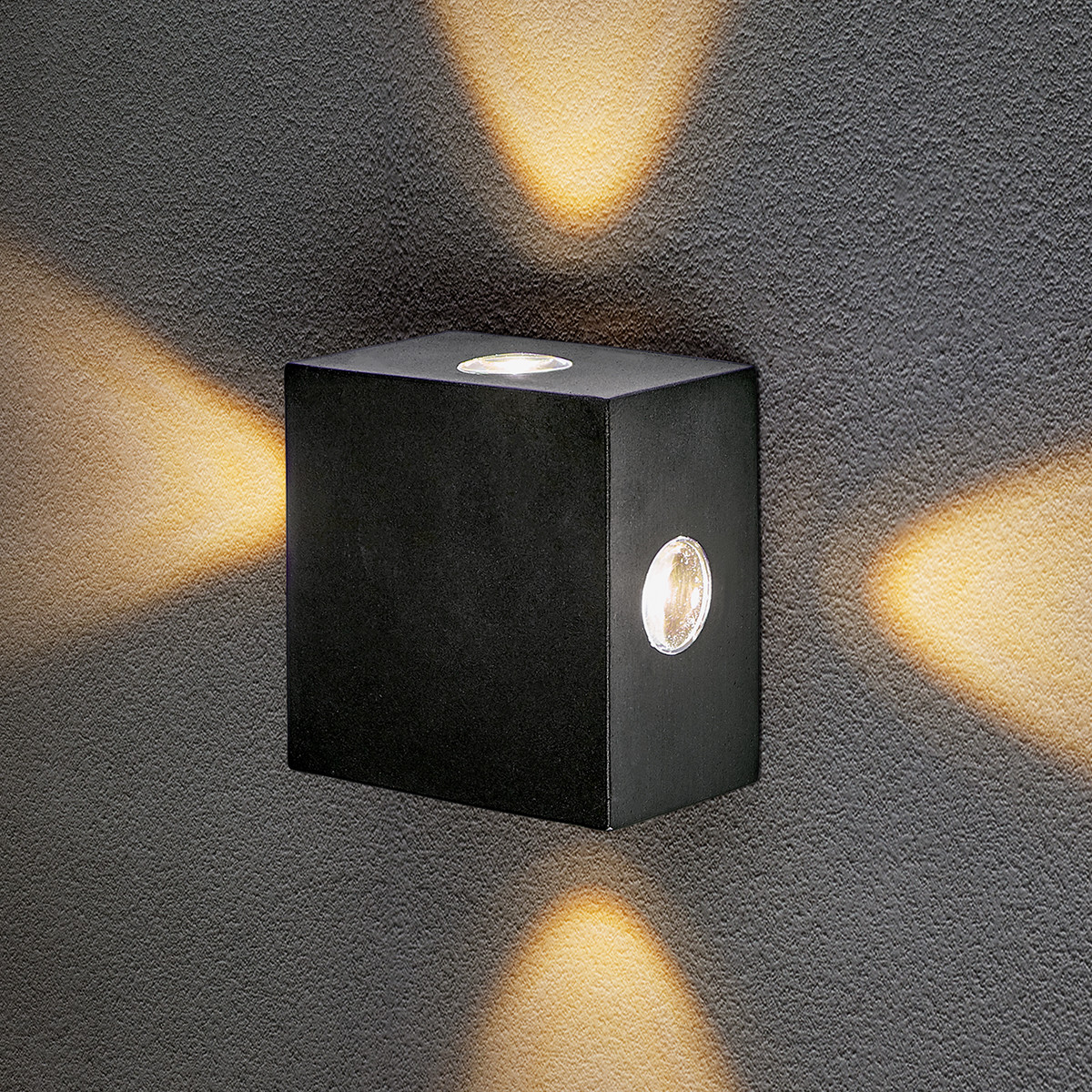 Уличный светильник 1601 TECHNO LED Kvatra черный - фото 1 - id-p81641625