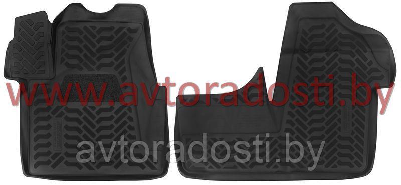 Коврики для Renault Master III (2011-) передние / 3D c подпятником / Рено Мастер [61523] / Aileron