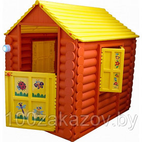  Детский игровой домик 510 Детский пластиковый домик для улицы и дома свето-музыкальный