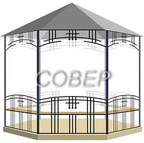 Беседка парковая декоративная