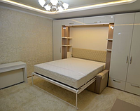 Спальня со шкаф-кроватью "Айсберг"
