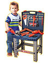 Детский набор инструментов с верстаком 008-21, на батарейках, фото 2