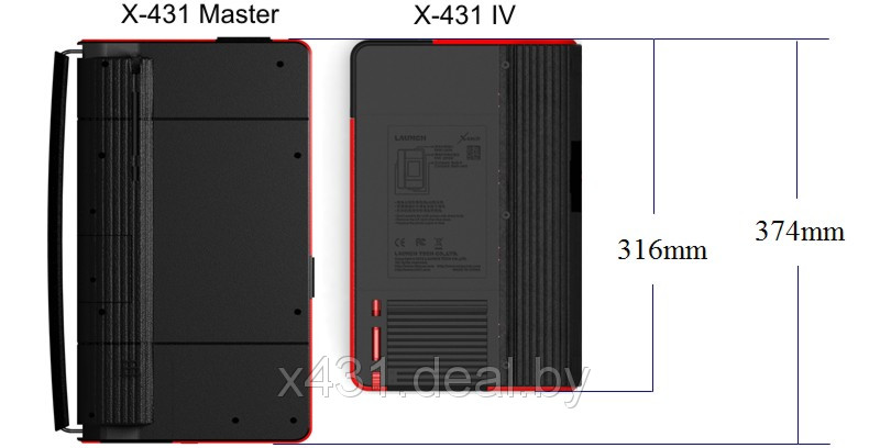 Супер сканер Launch X 431 IV мультимарочный для легковых автомобилей - фото 3 - id-p2645028