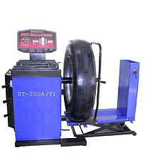 БАЛАНСИРОВОЧНЫЙ СТЕНД ДЛЯ ГРУЗОВЫХ КОЛЕС 10" - 24", 380В ST-200A (T)