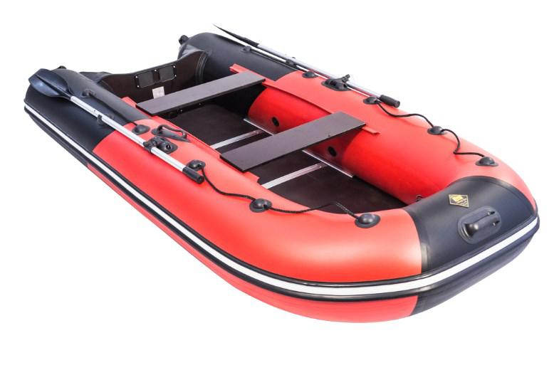 Надувная лодка Ривьера Компакт 3200 СК "Комби" красный/чёрный - фото 3 - id-p81685057