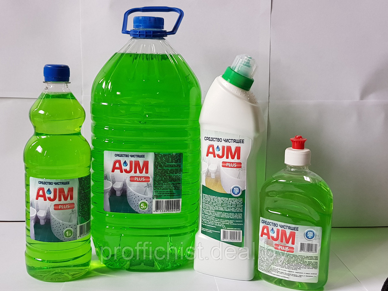 Средство чистящее «АJМ» PLUS (гель на кислотной основе), 1 л. Цена без НДС