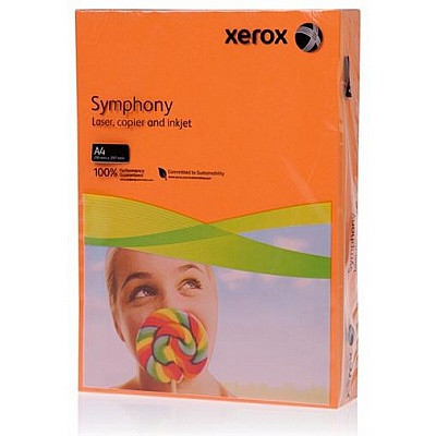 Бумага XEROX Symphony "оранжевый" A4, 80г/м2, 500л. - фото 3 - id-p3933484