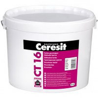 Грунтующая краска Ceresit CT 16 белая, 10л Ceresit CT16 10л Грунтующая краска Ceresit CT 16 белая, 10л