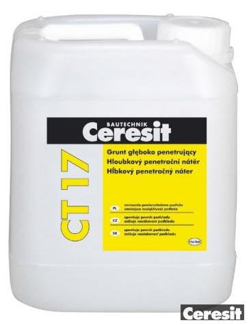 Грунтовка глубокопроникающая Ceresit CT 17 ProfiGrunt , концентрат, 10л