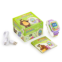 Часы-телефон с GPS для детей AGU Маша и Медведь