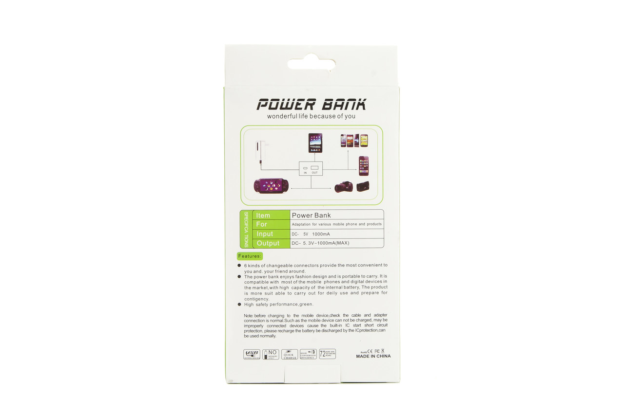 Аккумуляторное зарядное устройство Lucky Power Bank - фото 4 - id-p81746986