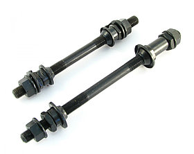 Велосипедная ось передняя 3/8"х140 мм