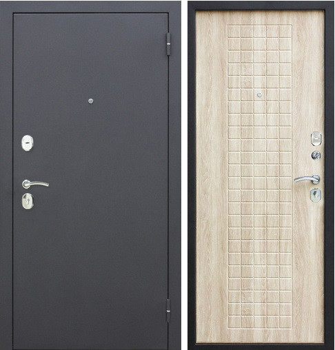 Двери входные металлические Гарда муар 8 мм, Белый ясень - фото 1 - id-p81762632