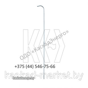 Трубостойка для ввода электричества однотрубная  ЩУЭ-3/1-6370Ду25-IP54, гусак для подвода кабеля