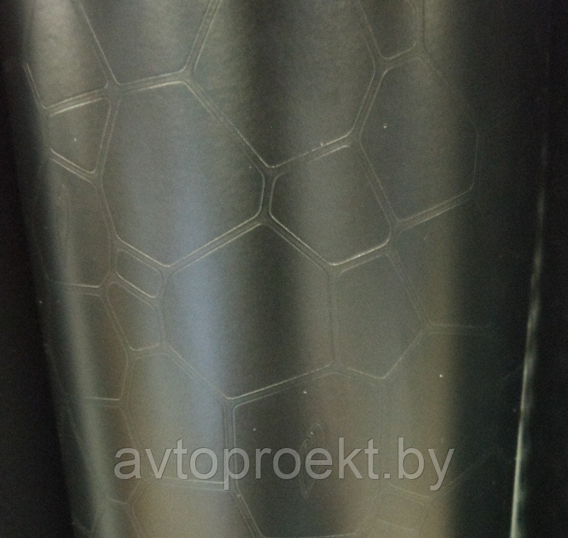 Пленка виниловая текстура кожа черная с воздушными каналами - фото 1 - id-p81767453