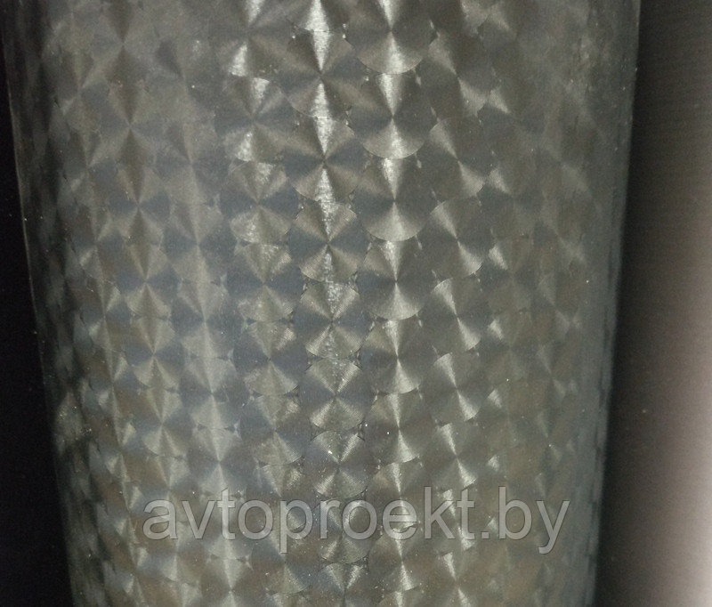 Пленка виниловая текстура кружки черная с воздушными каналами - фото 1 - id-p81767624