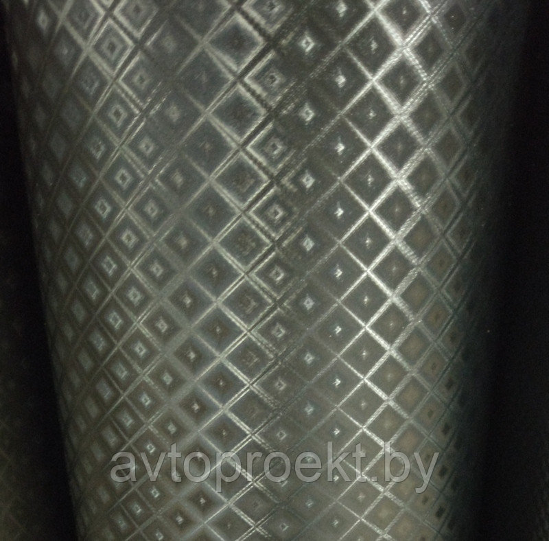 Пленка виниловая текстура квадратики черная с воздушными каналами - фото 1 - id-p81768387