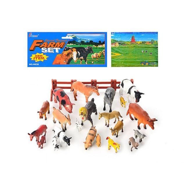 Игровой набор H638 Домашние животные с полем
