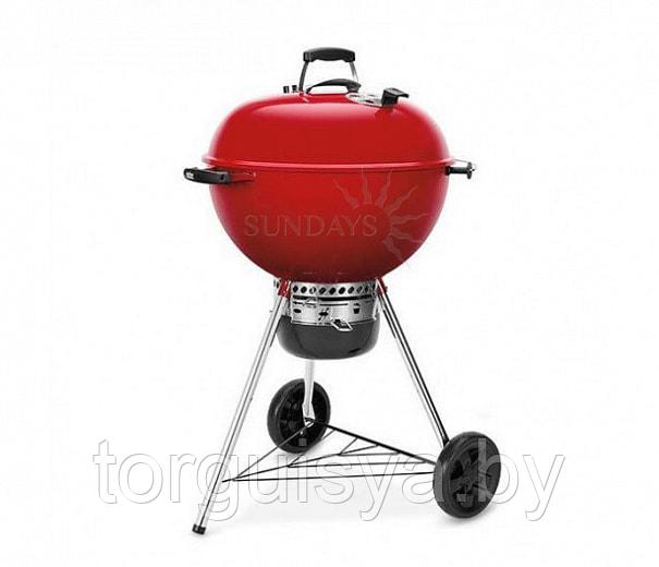 Гриль угольный WEBER Master-Touch GBS MTGBS-57, 57 см, красный