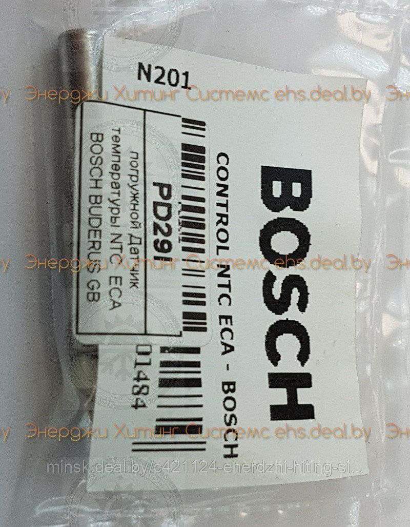 Погружной Датчик температуры ECA, Junkers, BOSCH, BUDERUS, GB Logamax U042 U052 kod:8714500029