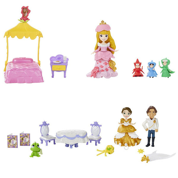 Hasbro Disney Princess B5341 Принцессы Дисней Маленькая Принцесса и сцена из фильма, в ассортименте