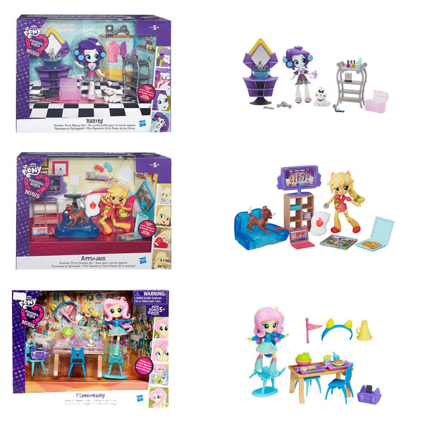 My Little Pony B4910 Equestria Girls Игровой набор для мини-кукол в ассортименте