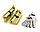 Цилиндровый мех. FUARO R602 - 60 (25+10+25) сложный ключ - ключ.Серебро,Золото.Бронза, фото 3