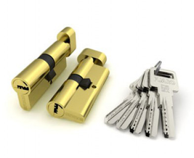 Цилиндровый мех. FUARO R602 - 60 (25+10+25) сложный ключ - ключ.Серебро,Золото.Бронза - фото 3 - id-p81777982