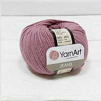 YarnArt Jeans цвет 65 сухая роза