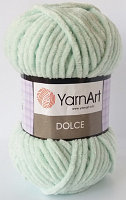 Yarnart Dolce цвет 753 нежный мятный