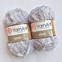 Yarnart Mink цвет 334 светлый серый