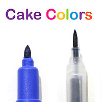 ДВУХСТОРОННИЙ ФЛОМАСТЕР «СИНИЙ» CAKE COLORS