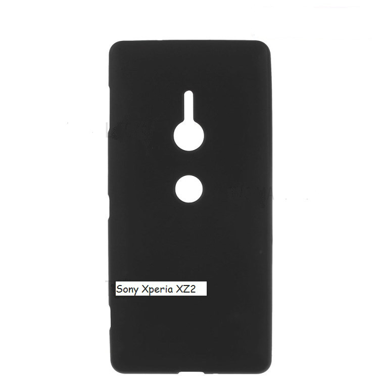 Чехол-накладка для Sony Xperia XZ2 (силикон) черный