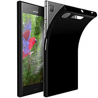 Чехол-накладка для Sony Xperia XZ1 (силикон) черный