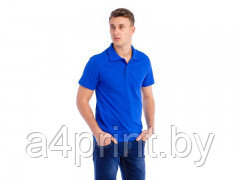 Рубашка поло мужская одноцветная - фото 4 - id-p81802430