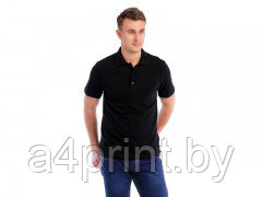 Рубашка поло мужская одноцветная - фото 1 - id-p81802430