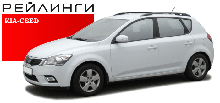 Рейлинги KIA-CEED 2006-2012гг. анод серый