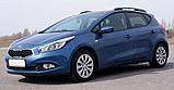 Рейлинги Новый KIA-CEED 2012г.- полимер черный, фото 7