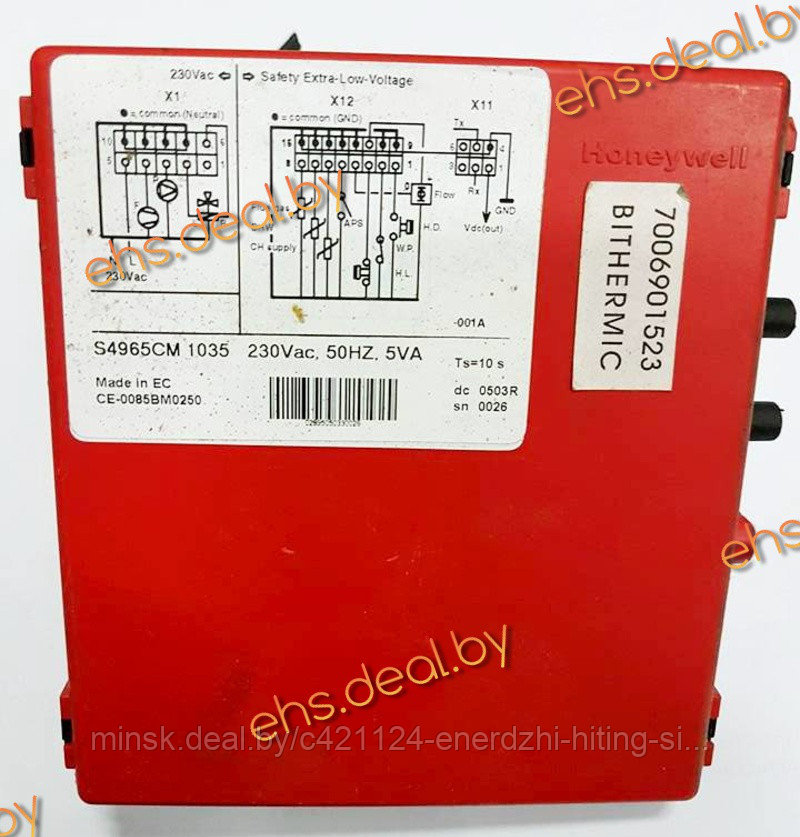 ECA Плата Розжига S4965CM 1035, 7006901523 bithermic, HONEYWELL Б/У , Оригинал, Есть Гарантия